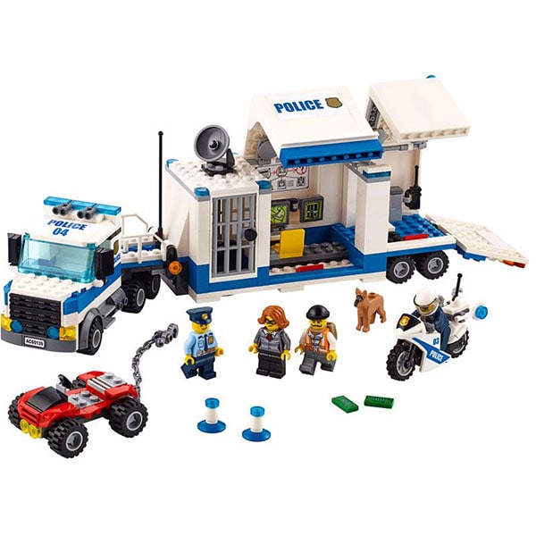 LEGO City: Police - Centru de comanda mobil 60139, 6-12 ani, 347 piese