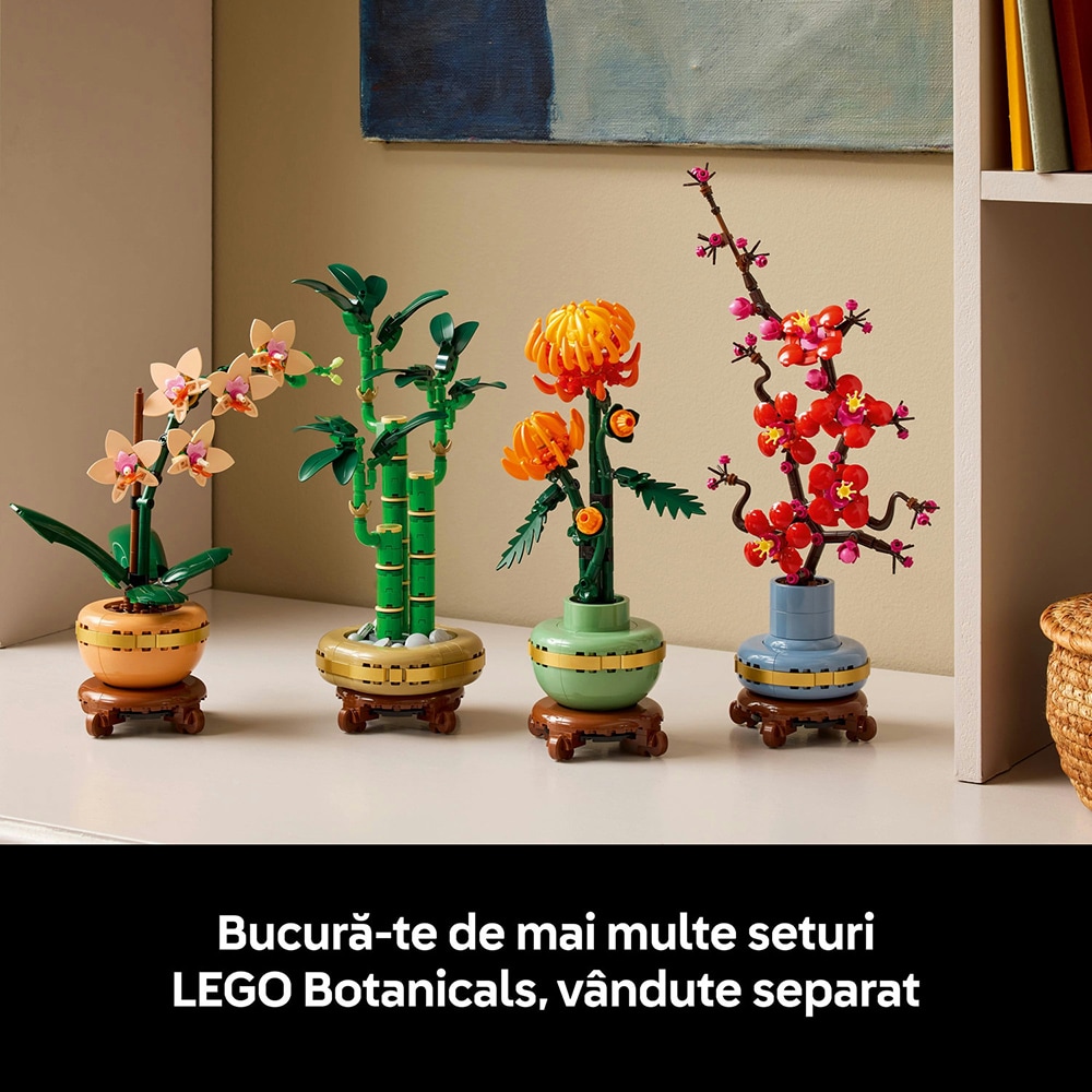 LEGO Botanicals: Mini orhidee 10343, 18 ani+, 274 piese