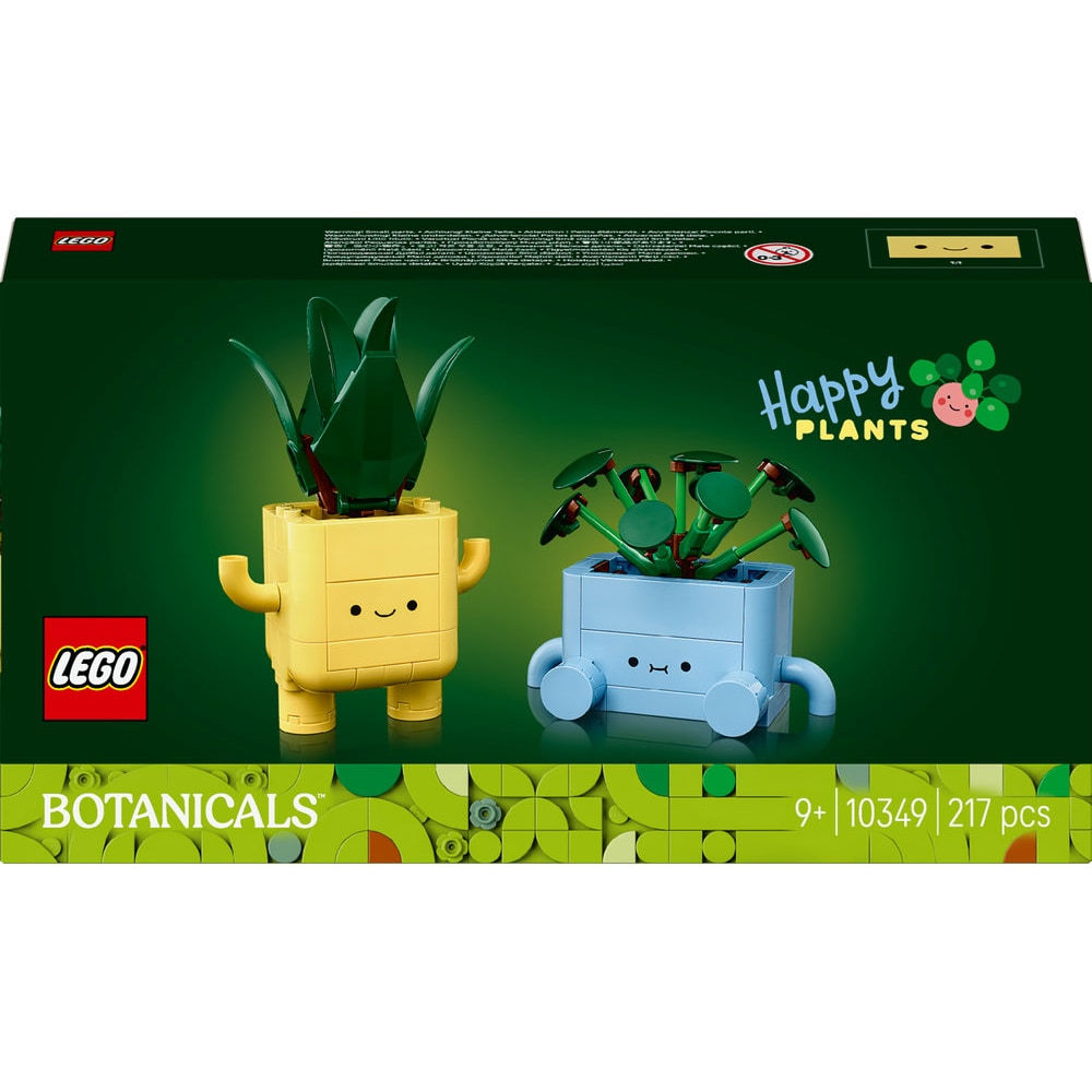 LEGO Botanicals: Plante fericite 10349, 9 ani+, 217 piese