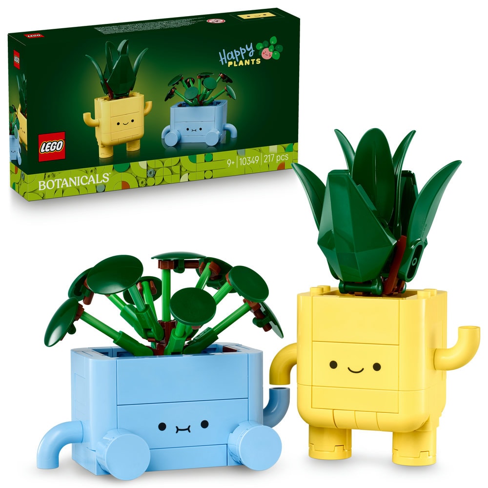 LEGO Botanicals: Plante fericite 10349, 9 ani+, 217 piese