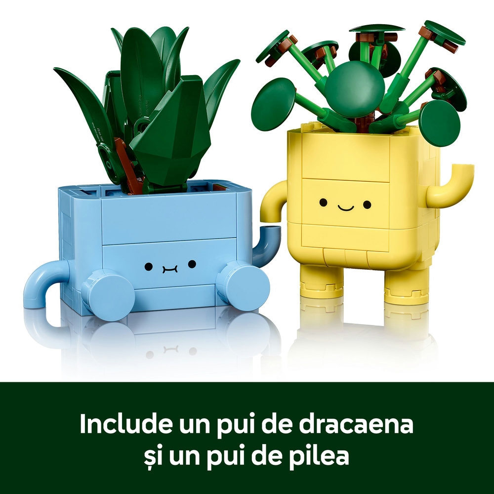 LEGO Botanicals: Plante fericite 10349, 9 ani+, 217 piese