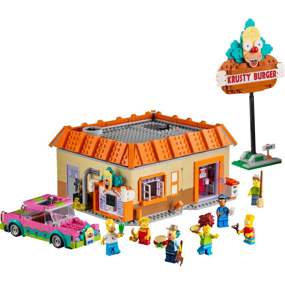 LEGO Icons: The Simpsons - Krusty Burger 10352, 18 ani+, 1635 piese