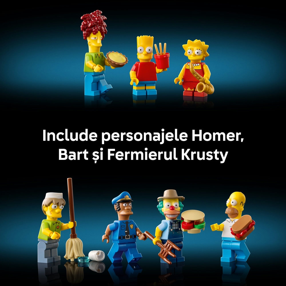 LEGO Icons: The Simpsons - Krusty Burger 10352, 18 ani+, 1635 piese