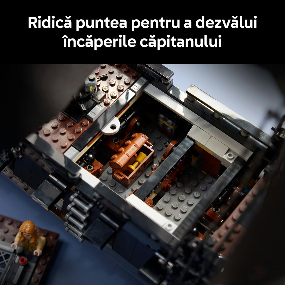 LEGO Icons: Corabia de pirati a capitanului Jack Sparrow 10365, 18 ani+, 2862 piese