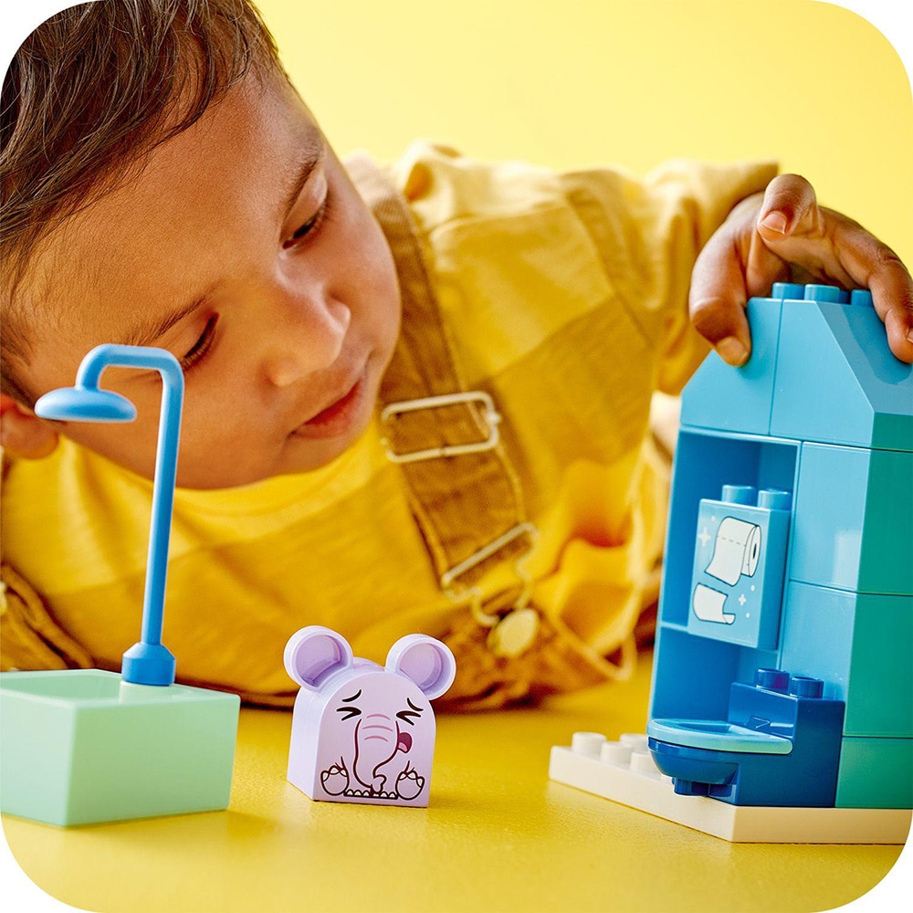 LEGO DUPLO: Rutine zilnice - Baita 10413, 18 luni+, 15 piese
