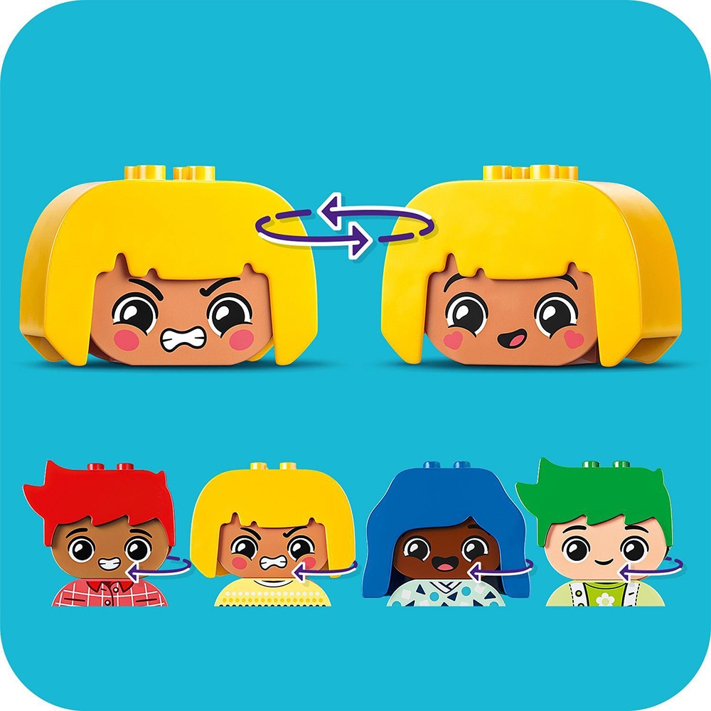 LEGO DUPLO: Mari sentimente si emotii 10415, 18 luni+, 23 piese