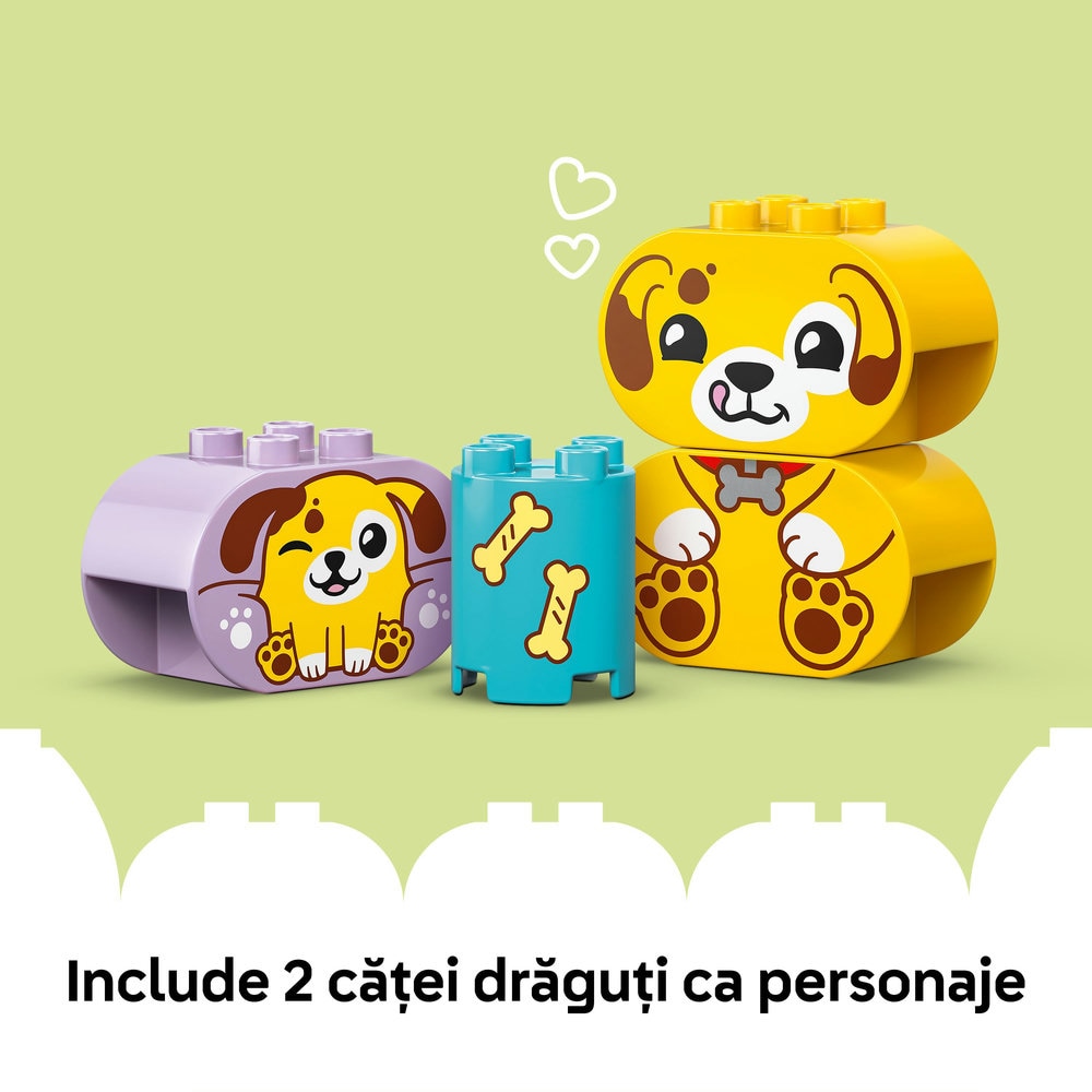 LEGO Duplo: Sortator de forme - Casa pentru catei 10441, 18 luni+, 17 piese