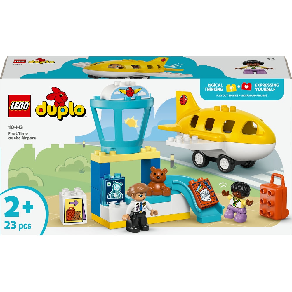 LEGO DUPLO: Prima oara la aeroport 10443, 2 ani+, 23 piese