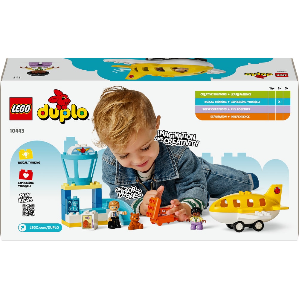 LEGO DUPLO: Prima oara la aeroport 10443, 2 ani+, 23 piese