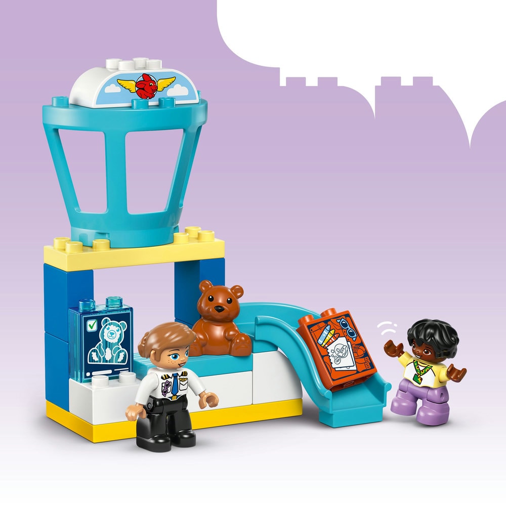 LEGO DUPLO: Prima oara la aeroport 10443, 2 ani+, 23 piese