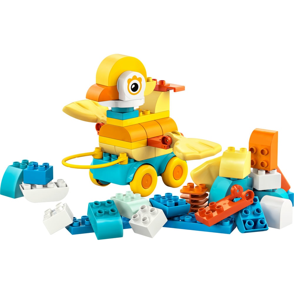 LEGO Duplo: Animale pe roti 3in1 10448, 2 ani+, 58 piese