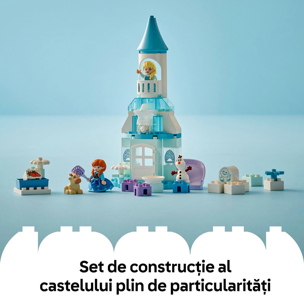LEGO DUPLO: Disney - Petrecerea de la castelul Elsei din Regatul de gheata 10455, 2 ani+, 54 piese