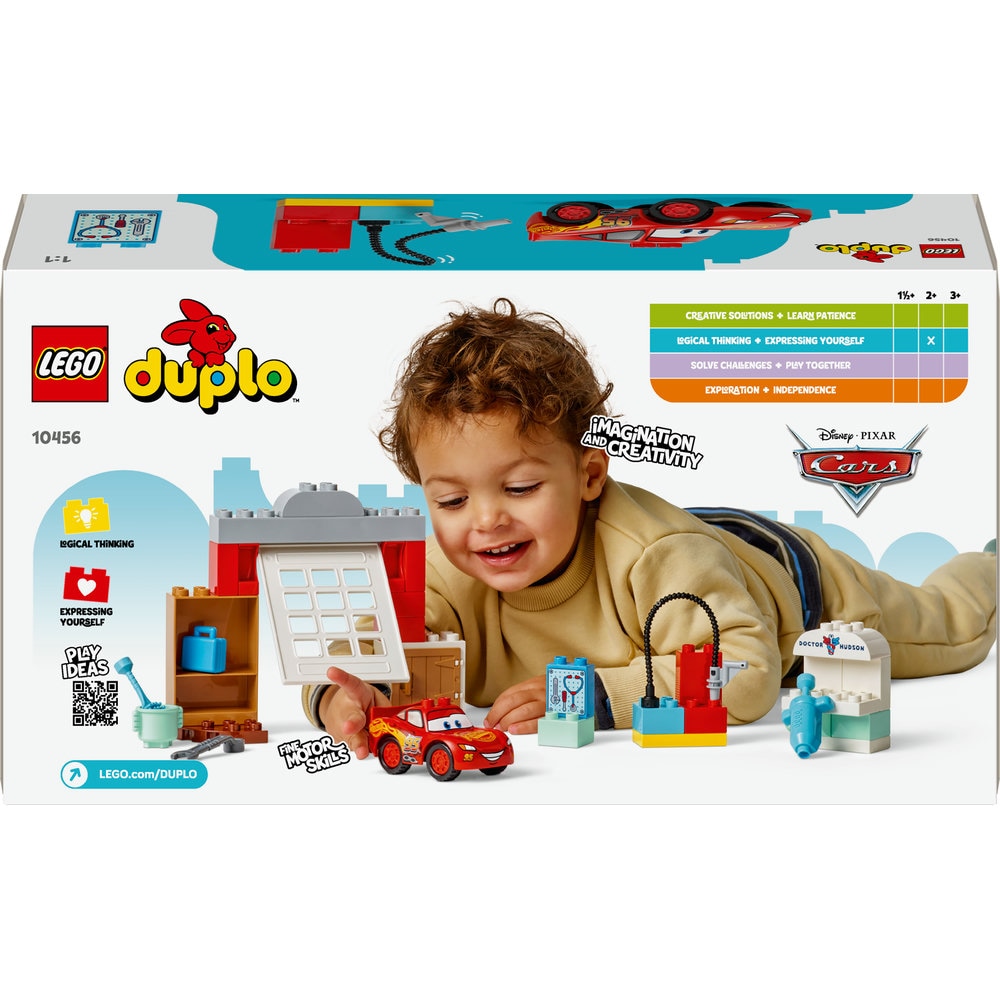 LEGO DUPLO: Disney - Vizita lui McQueen la garajul lui Doc 10456, 2 ani+, 35 piese