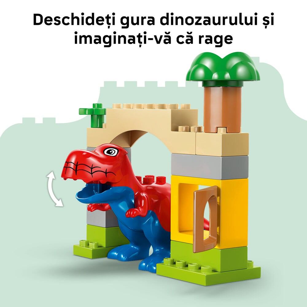 LEGO DUPLO: Disney - Dinozaurul Spidey-Rex vs Green Goblin 10463, 2 ani+, 25 piese