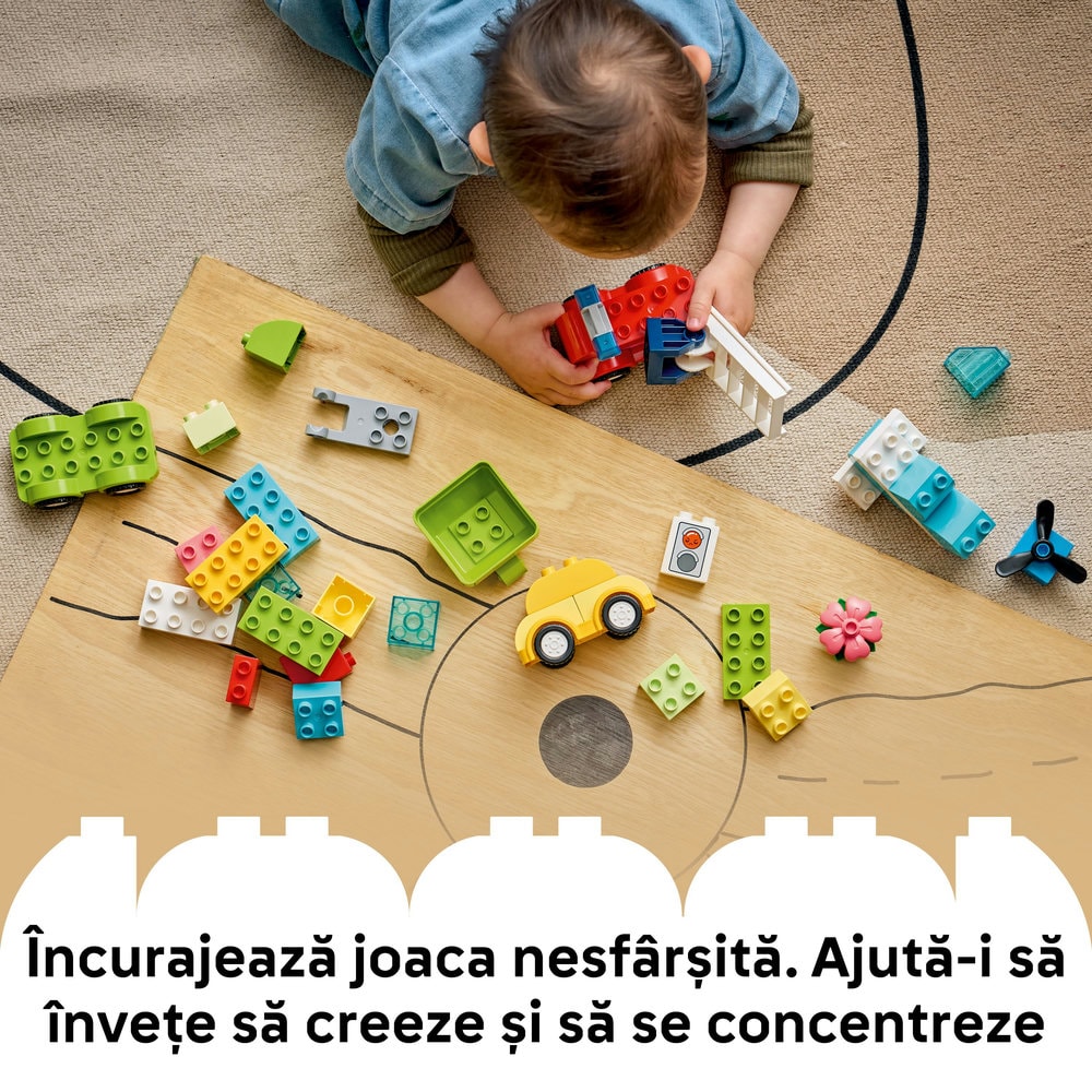 LEGO DUPLO: My First Vehicule creative 10474, 18 luni+, 42 piese