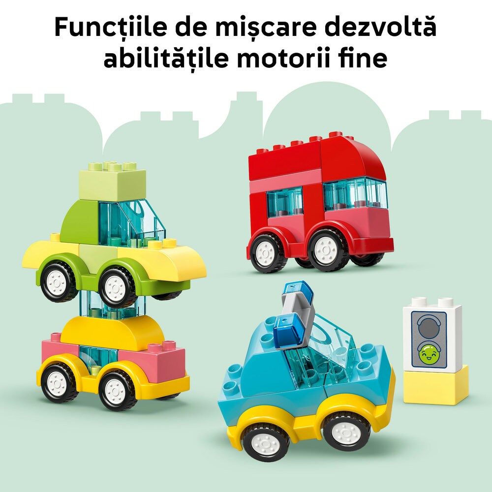 LEGO DUPLO: My First Vehicule creative 10474, 18 luni+, 42 piese