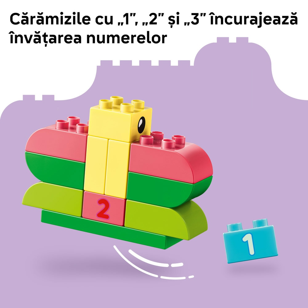 LEGO DUPLO: Classic Cutie creativa in culori 10479, 18 luni+, 80 piese