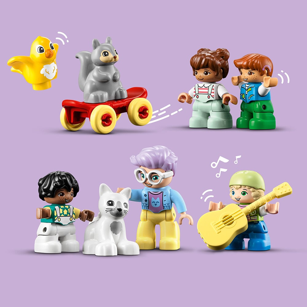 LEGO Duplo: Casa din copac 3in1 10993, 3 ani+, 126 piese