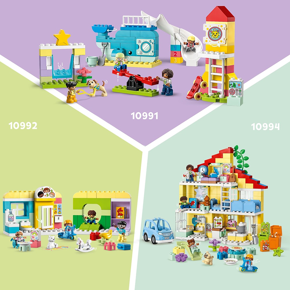 LEGO Duplo: Casa din copac 3in1 10993, 3 ani+, 126 piese