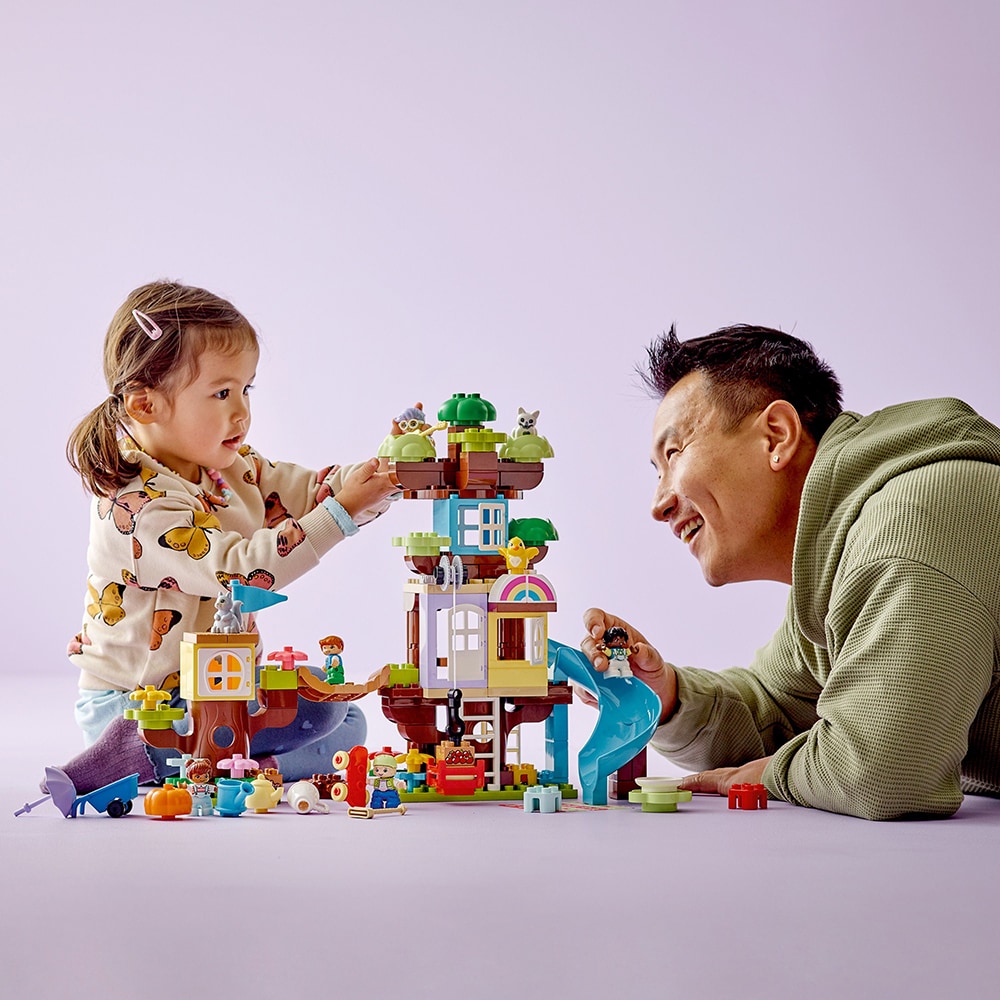 LEGO Duplo: Casa din copac 3in1 10993, 3 ani+, 126 piese