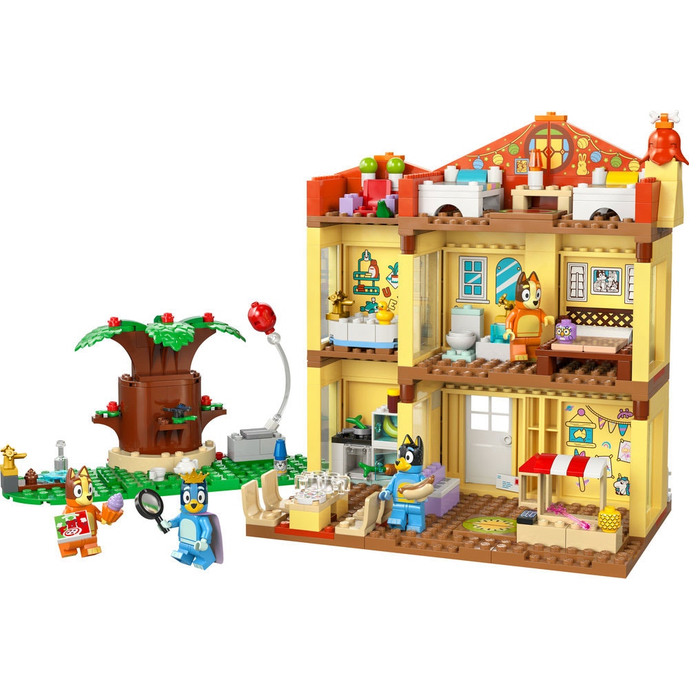 LEGO Bluey: Casa familiei lui Blue 11203, 4 ani+, 382 piese