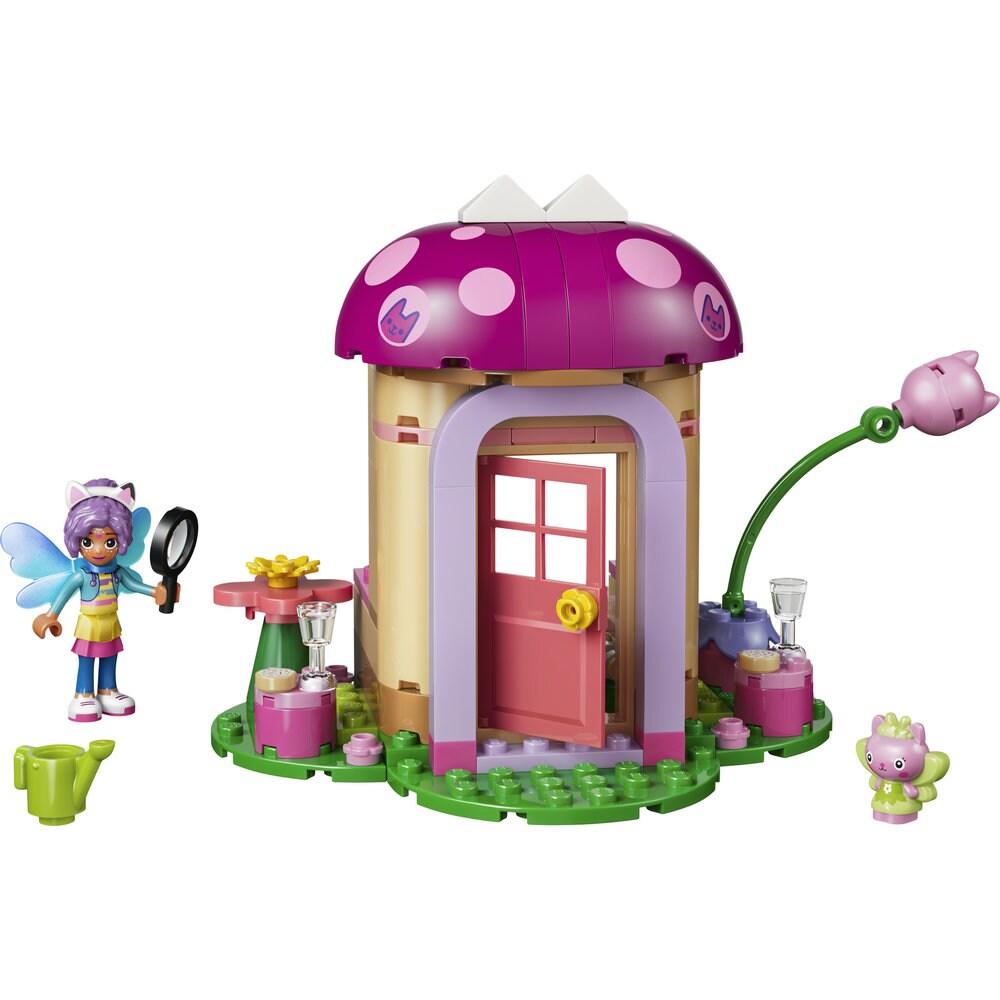 LEGO Gabby's Dollhouse: Casuta din gradina a Miau-Zanei 11212, 4 ani+, 103 piese