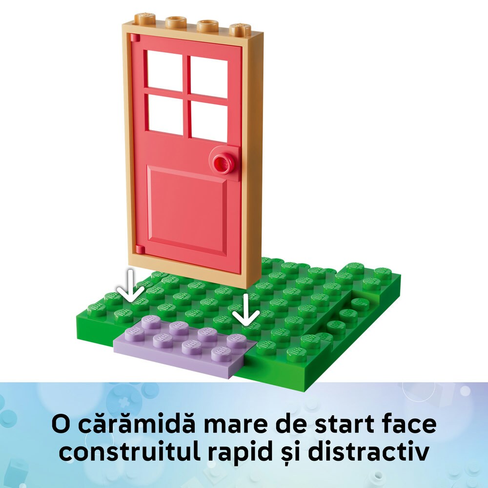 LEGO Gabby's Dollhouse: Casuta din gradina a Miau-Zanei 11212, 4 ani+, 103 piese