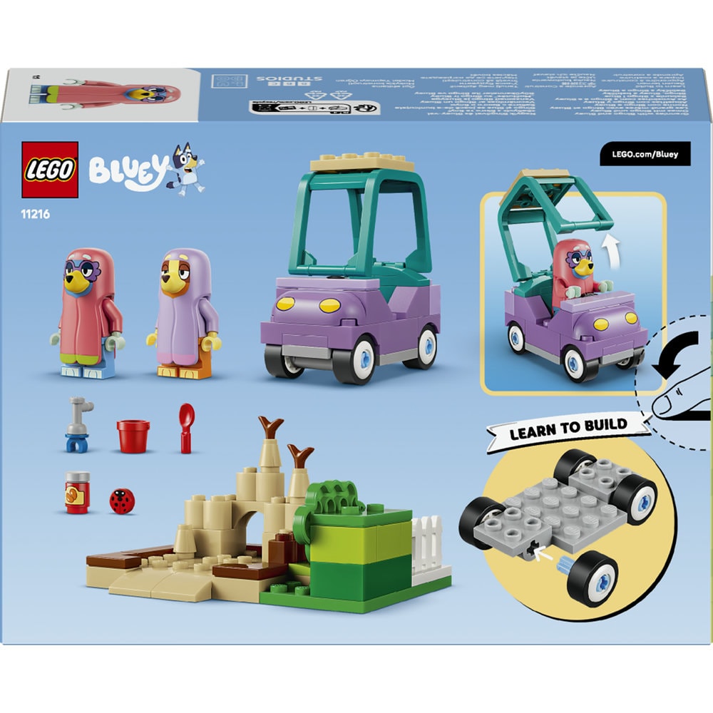 LEGO Bluey: Bingo si Blue se joaca de-a bunicutele 11216, 4 ani+, 80 piese