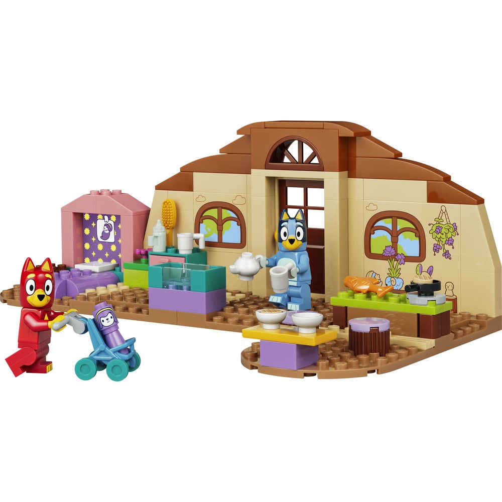 LEGO Bluey: La scoala cu Rusty si Blue 11221, 4 ani+, 106 piese