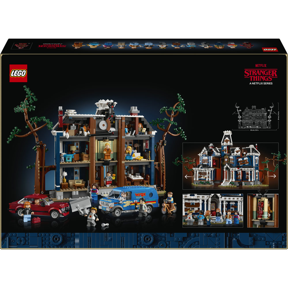 LEGO Icons: Stranger Things - Casa familiei Creel 11370, 18 ani+, 2593 piese
