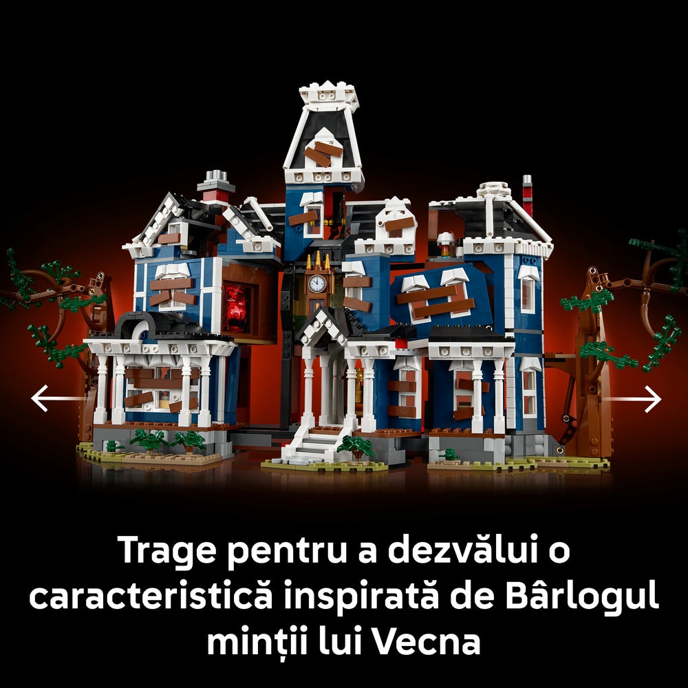 LEGO Icons: Stranger Things - Casa familiei Creel 11370, 18 ani+, 2593 piese