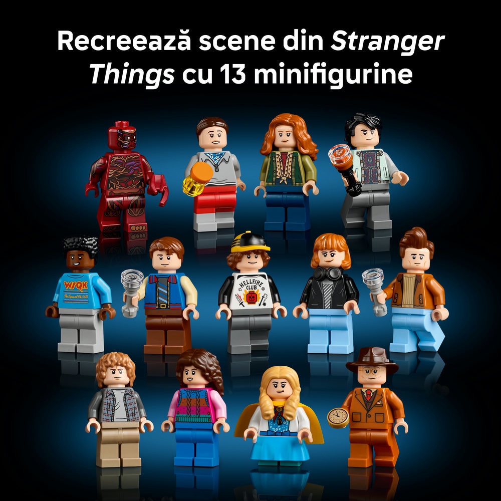 LEGO Icons: Stranger Things - Casa familiei Creel 11370, 18 ani+, 2593 piese