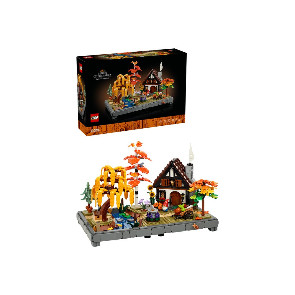 LEGO Icons: Gradina de cabana toamna 11372, 18 ani+, 1102 piese