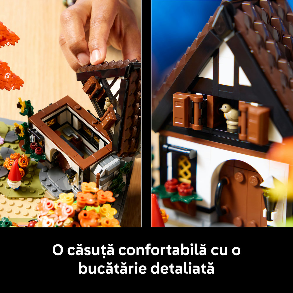 LEGO Icons: Gradina de cabana toamna 11372, 18 ani+, 1102 piese