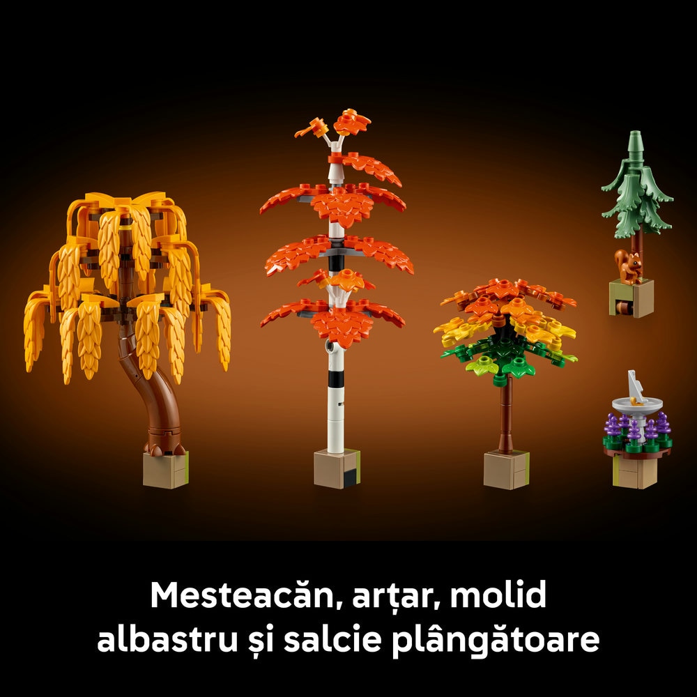 LEGO Icons: Gradina de cabana toamna 11372, 18 ani+, 1102 piese