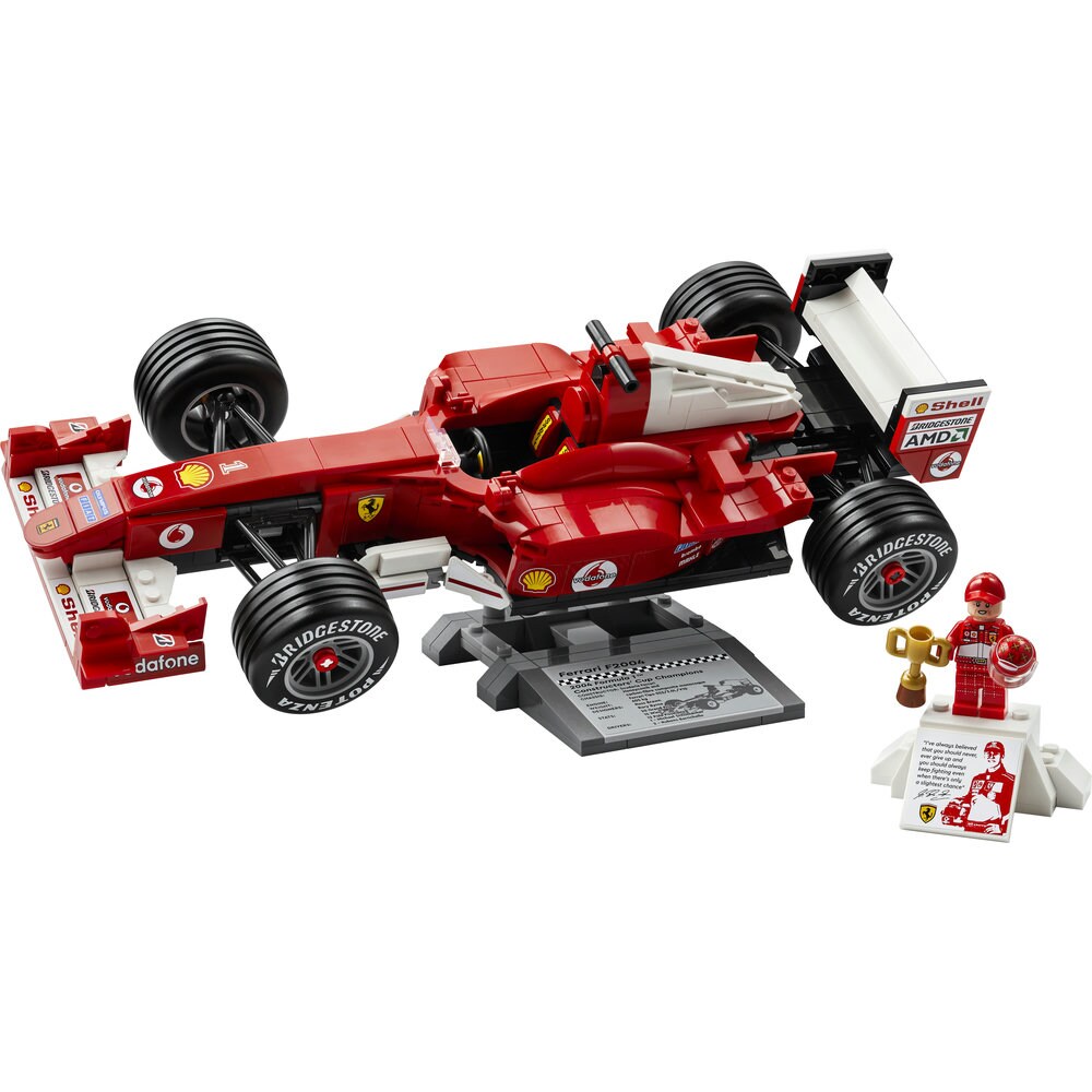 LEGO Icons: Ferrari F2004 si Michael Schumacher 11375, 18 ani+, 735 piese