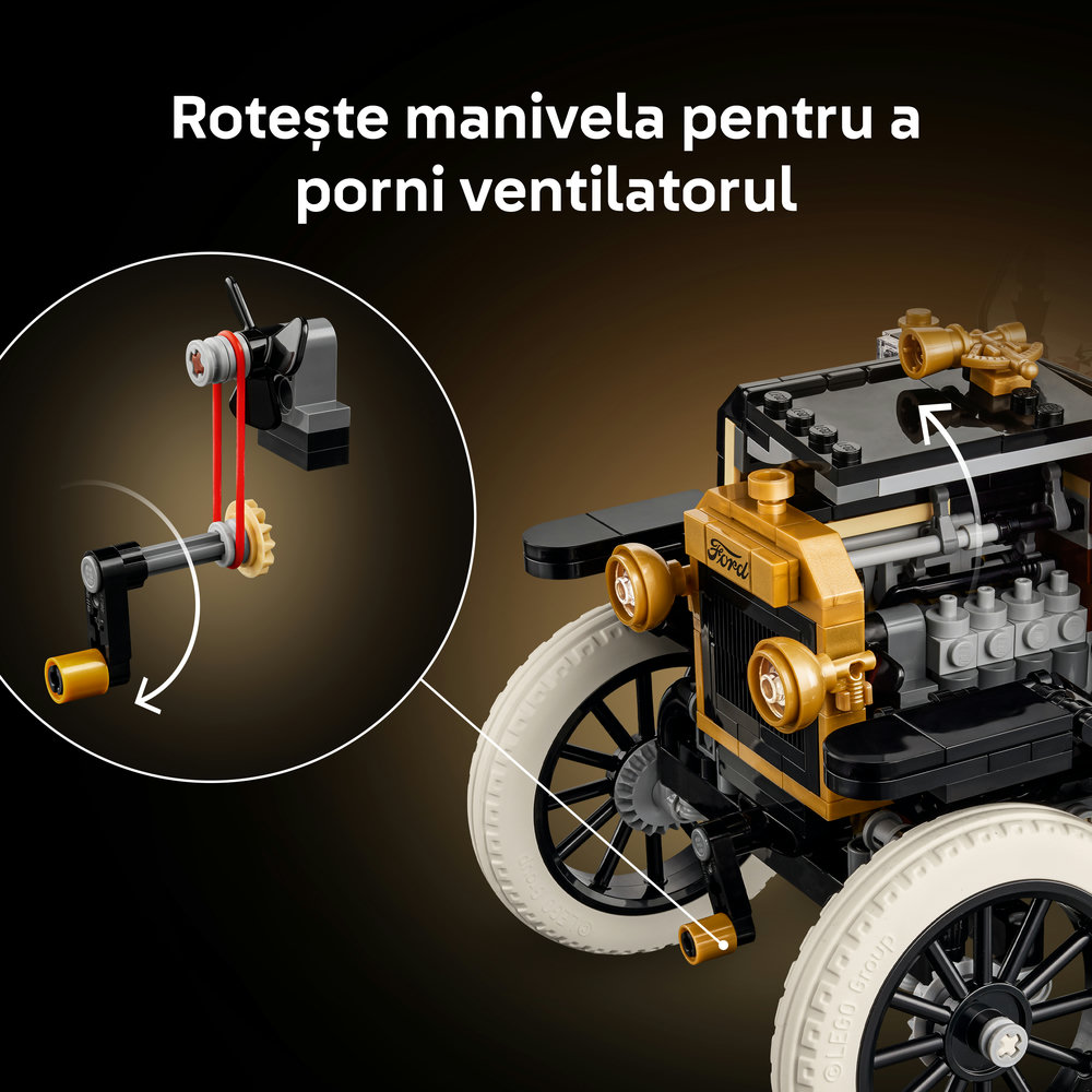 LEGO Icons: Ford Model T 11376 18 ani+, 1060 piese