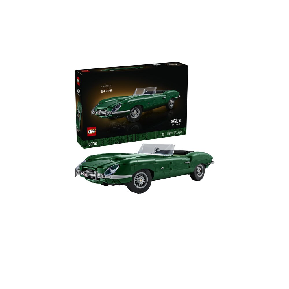 LEGO Icons: Jaguar E-Type 11381, 18 ani+, 1673 piese