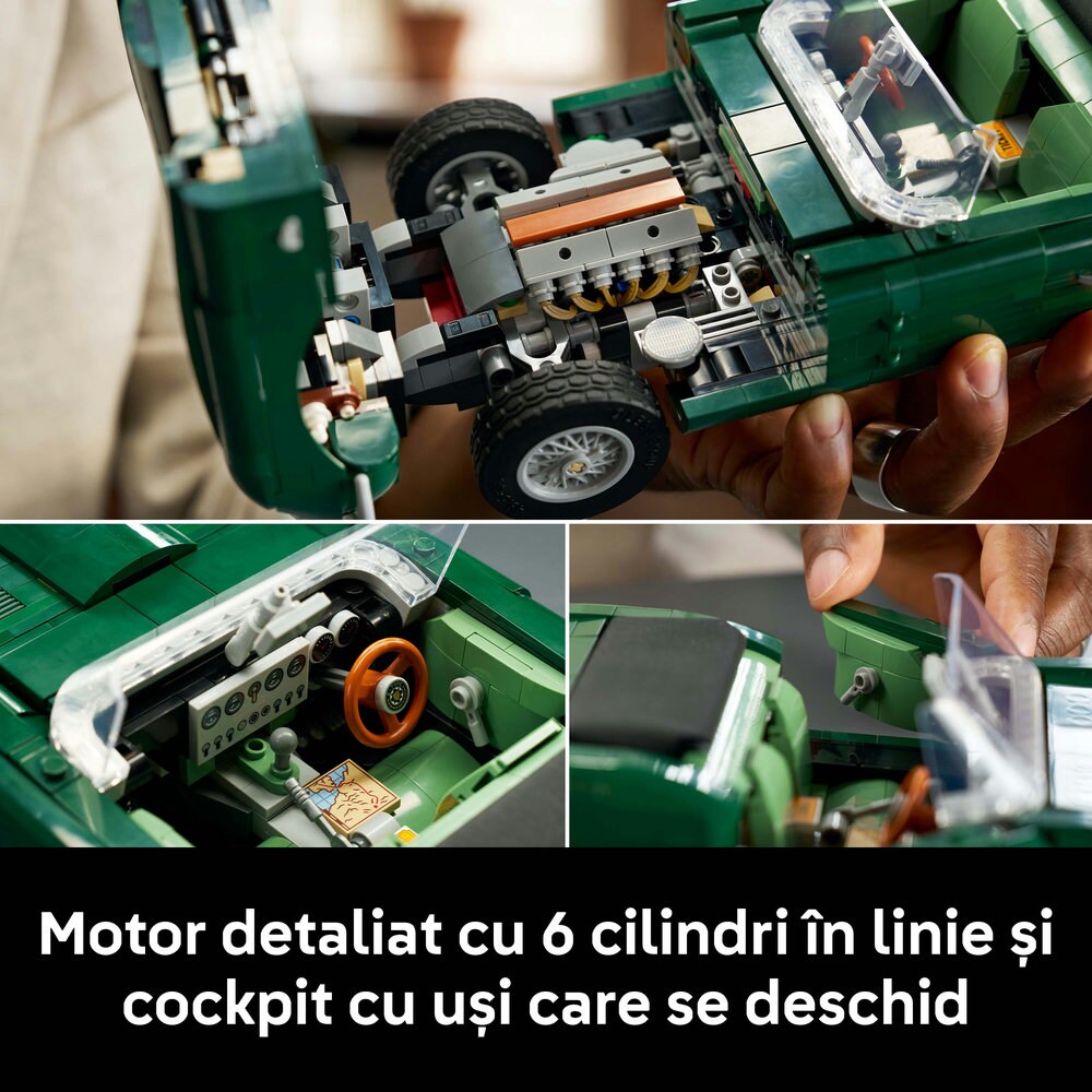 LEGO Icons: Jaguar E-Type 11381, 18 ani+, 1673 piese