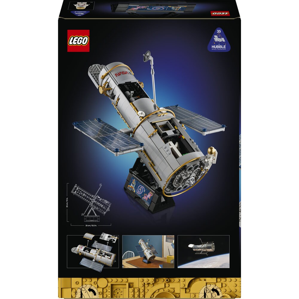 LEGO Icons: Telescopul spatial Hubble 11382, 18 ani+, 1252 piese