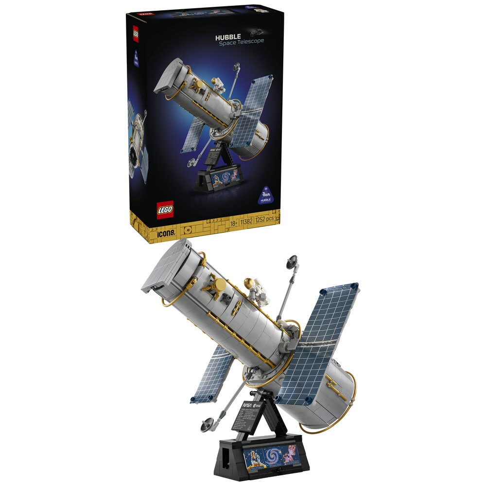LEGO Icons: Telescopul spatial Hubble 11382, 18 ani+, 1252 piese