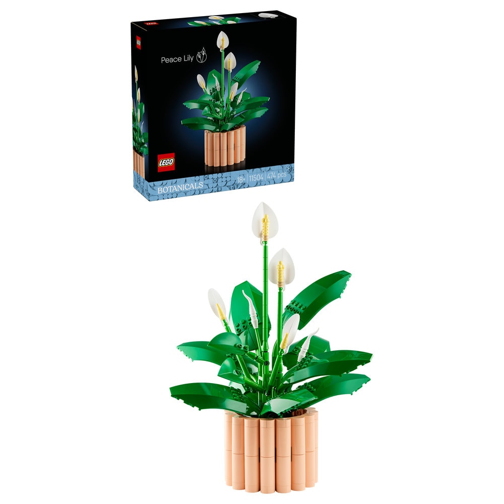 LEGO Botanicals: Crinul pacii 11504, 18 ani+, 474 piese