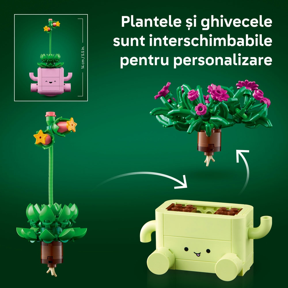 LEGO Botanicals: Plante leganatoare 11506, 9 ani+, 253 piese