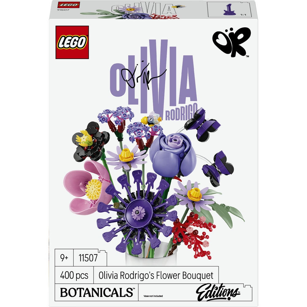 LEGO Botanicals: Buchetul de flori al Oliviei Rodrigo 11507, 9 ani+, 400 piese