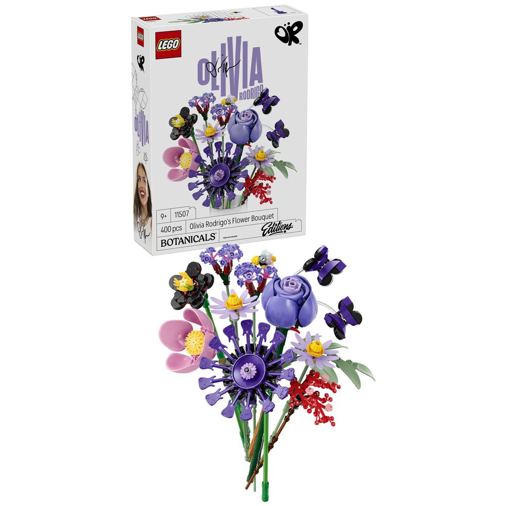LEGO Botanicals: Buchetul de flori al Oliviei Rodrigo 11507, 9 ani+, 400 piese