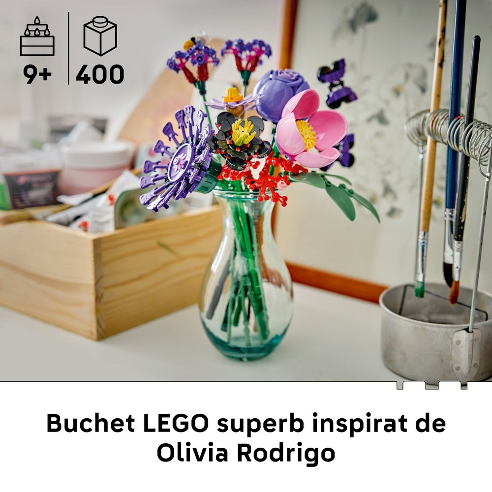 LEGO Botanicals: Buchetul de flori al Oliviei Rodrigo 11507, 9 ani+, 400 piese