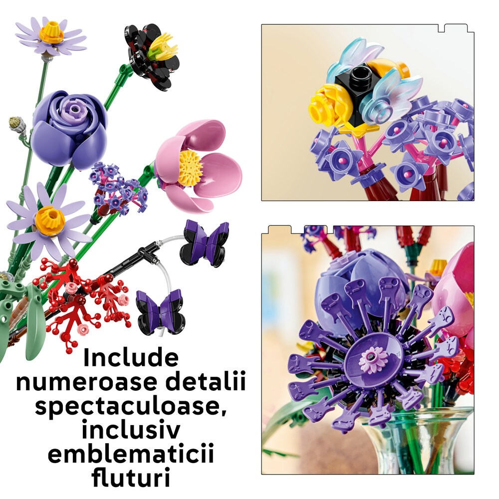 LEGO Botanicals: Buchetul de flori al Oliviei Rodrigo 11507, 9 ani+, 400 piese