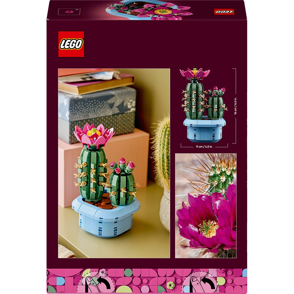 LEGO Botanicals: Cactus inflorit 11509, 9 ani+, 482 piese