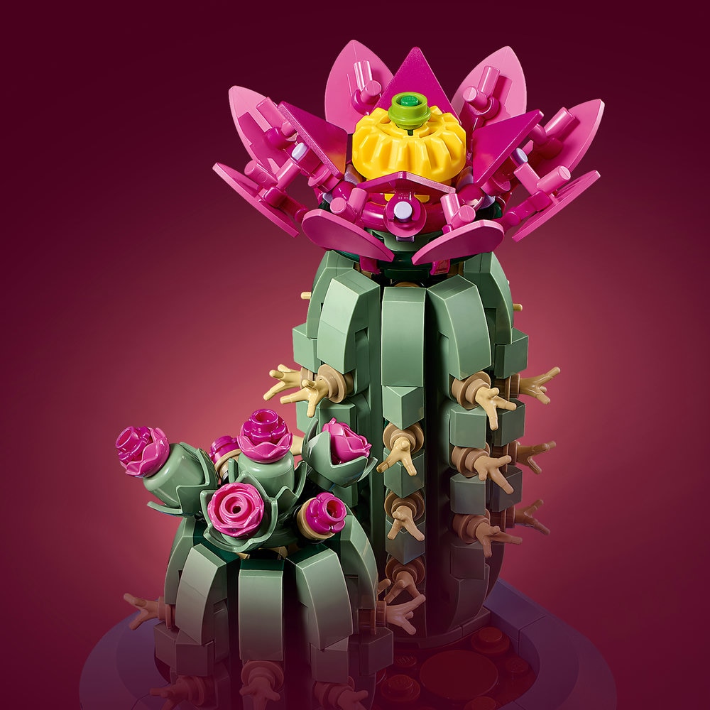 LEGO Botanicals: Cactus inflorit 11509, 9 ani+, 482 piese