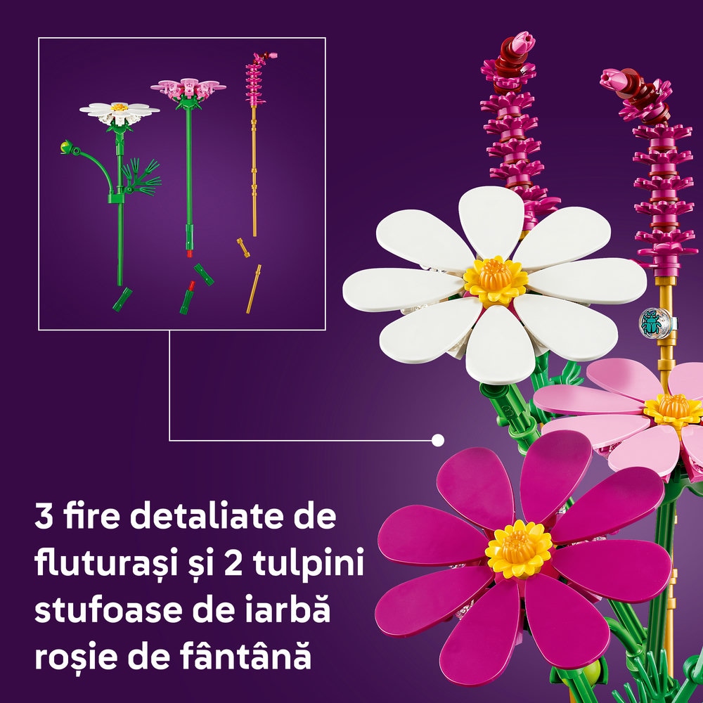 LEGO Botanicals: Fluturasi 11514, 9 ani+, 171 piese